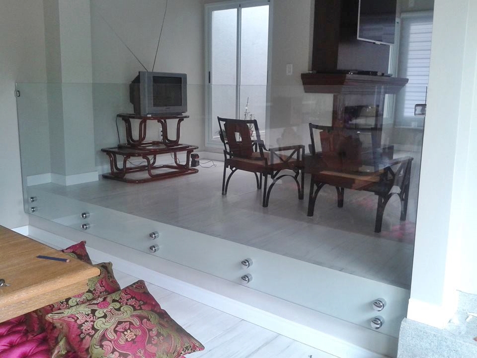 Guarda corpo em Ambiente Interno